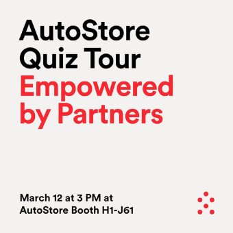 AutoStore lädt zur interaktiven Quiztour auf der LogiMAT 2025 ein