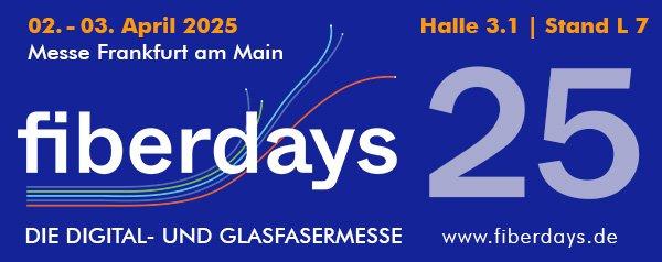 Pan Dacom auf den Fiberdays Halle 3.1. Stand L7