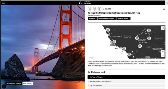 America Unlimited modernisiert Internetauftritt
