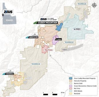 Zeus North America Mining Corp. – Bohrungs- und Explorationsplanung für 2025 bei Cuddy Mountain, Idaho