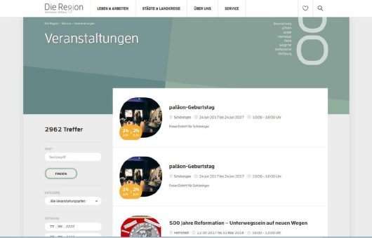 Gemeinsame Veranstaltungsplattform in Ost-Niedersachsen gestartet