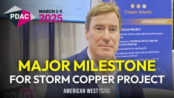 American West Metals erreicht wichtigen Meilenstein für das Kupferprojekt Storm!