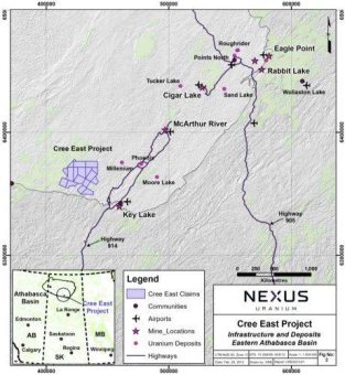 Nexus Uranium gibt vorläufige Bohrergebnisse von Projekt Cree East bekannt