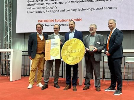 Kathrein Solutions gewinnt den Best Product Award 2025 der LogiMAT