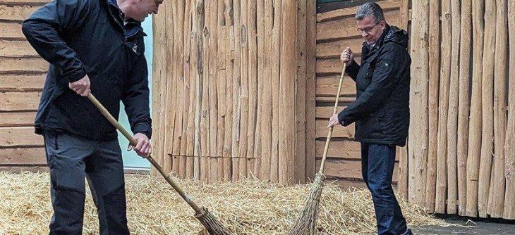 Hohes Tier im Revier!