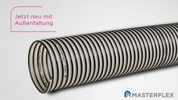 Masterflex präsentiert neuen Absaug- und Förderschlauch