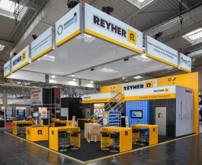Hannover Messe 2018: Effiziente C-Teile-Versorgung am REYHER-Stand