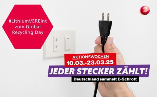 #LithiumVEREint zum Global Recycling Day