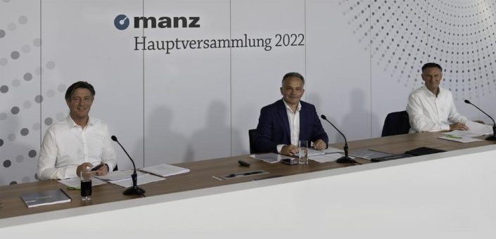 Manz AG berichtet Hauptversammlung über Erfolge der fokussierten Wachstumsstrategie