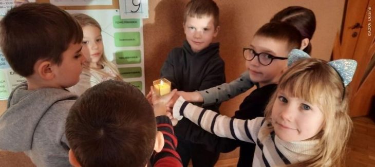 Schulzentrum Marienhöhe (Darmstadt) unterstützt Schule in Lwiw (Ukraine)