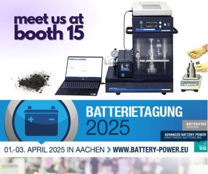 NH Instruments auf der Batterietagung Aachen 01.-03.04.2025 – Innovationen für die Materialanalyse live erleben