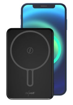 revolt Wireless-Powerbank, 10.000 mAh, 22,5 Watt PD, USB-A/-C, MagSafe-kompatibel