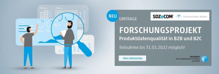 Neues Forschungsprojekt zur Produktdatenqualität in B2B und B2C
