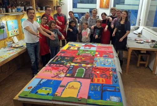 „Villa Kunterbunt“ eine Aktion für das Kinder- und Jugenddorf Marienpflege in Ellwangen