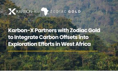 Karbon-X geht Partnerschaft mit Zodiac Gold zur Integration von CO2-Kompensation in die Explorationstätigkeit in Westafrika ein