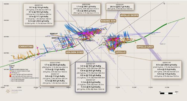 Southern Cross Gold erweitert Golden Dyke mit 5,4 m @ 29,6 g/t Gold durchschnitt