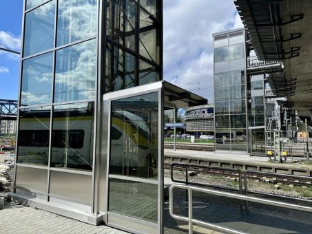 Alle Aufzüge der VAG am Hauptbahnhof erneuert