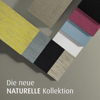 NATURELLE. Einbandgewebe von der Natur inspiriert.