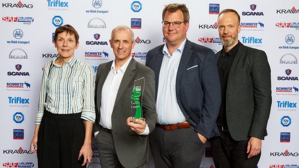 Kögel Trailer GmbH gewinnt VR Innovation Award für nachhaltiges Kühlfahrzeug