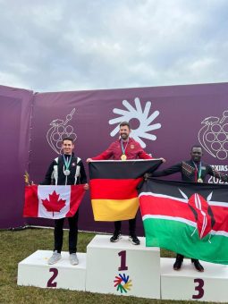 Wieder Gold! Allen John triumphiert erneut bei den Deaflympics