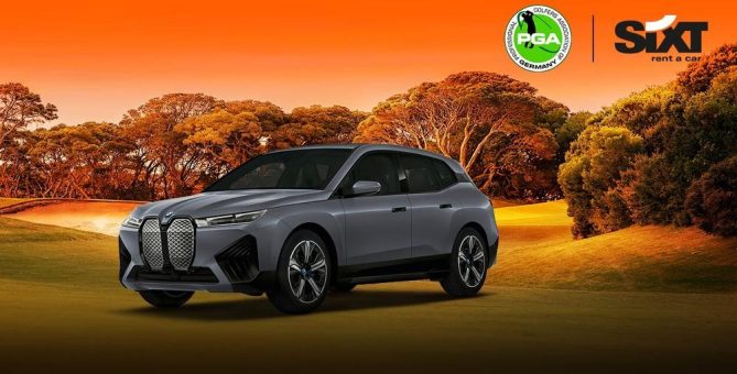 SIXT ist neuer Mietwagen-Partner der PGA of Germany