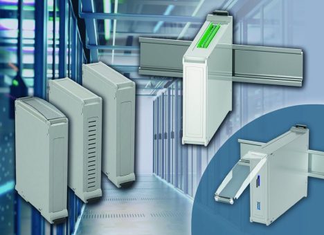RAILTEC BP M22: DIN-Schienengehäuse-Programm  um Panel-Variante erweitert