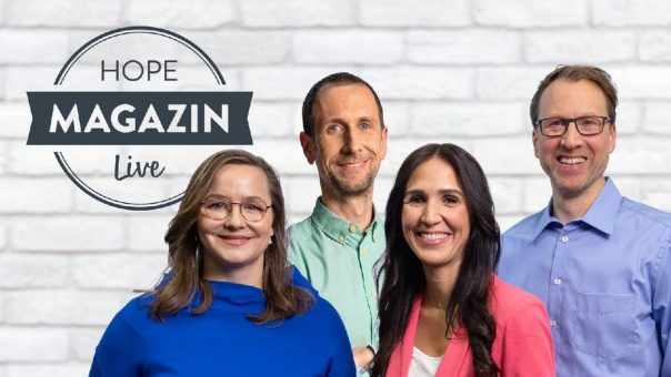 Neu auf Hope TV: Hope Magazin Live – Das Magazin für mehr Leichtigkeit im Leben