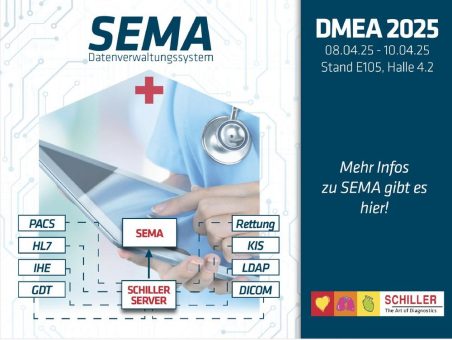 SCHILLER ist auf der DMEA 2025 in Berlin