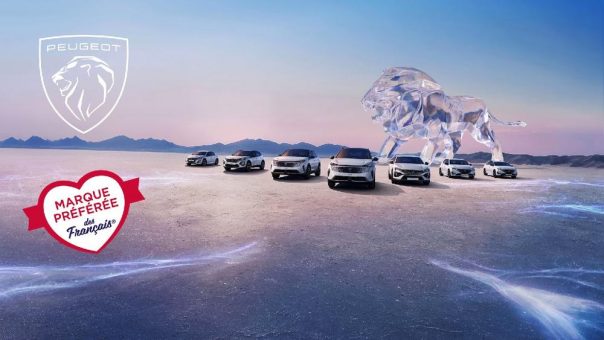 PEUGEOT zur beliebtesten Marke der Franzosen in der Kategorie „Autohersteller“ gewählt