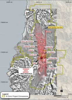 Magnetotellurische Untersuchung identifiziert zwei neue hoch aussichtsreiche Bohrziele innerhalb von 2 km von Ternera