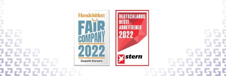 Zeppelin Konzern auch 2022 Top Arbeitgeber in Deutschland