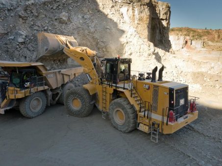 Nächste Generation der Cat Radlader startet mit 100 Tonnen