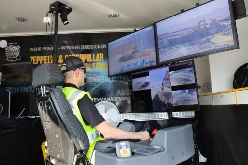 Wie Baumaschinen in Zukunft arbeiten