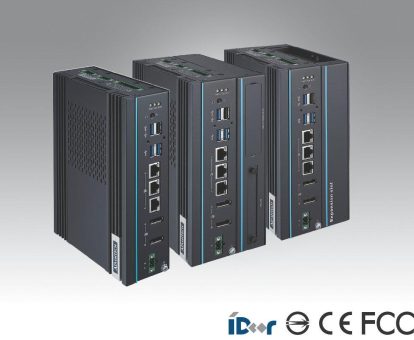 DIN-Rail-Edge-Computer UNO-148 V2 mit verschiedenen Erweiterungsmodulen inkl. KI-Funktionalität