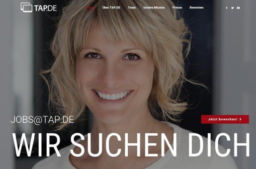 TAP.DE launcht eigenes Jobportal