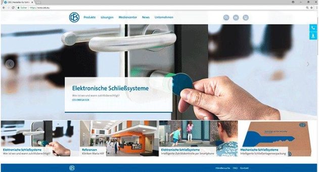 CES präsentiert neuen Internetauftritt