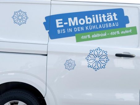 Elektrisch effizient im Verteilerverkehr: Winter Kühlfahrzeuge rüstet als Erster den Ford E-Transit Custom zum Kühlfahrzeug um
