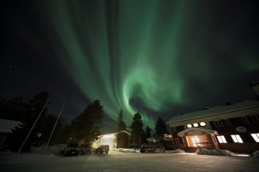 Nordlicht am Inari See