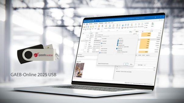 GAEB-Online 2025 USB : Angebote kalkulieren leicht gemacht