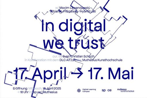 Muthesius Kunsthochschule zeigt Ausstellung „In digital we trust“ mit Medienkunst im spce | Muthesius