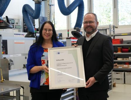 Ausgezeichnete Ausbildung: LAUDA erhält Dualis-Siegel