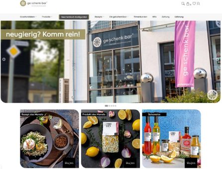 CosmoShop realisiert maßgeschneiderten Geschenkekorb-Konfigurator für Jonkmanns GmbH