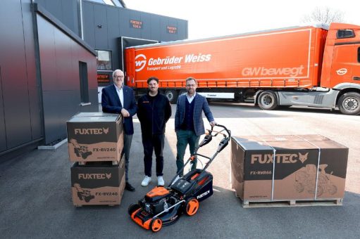 FUXTEC und Gebrüder Weiss meistern Frühjahrsboom