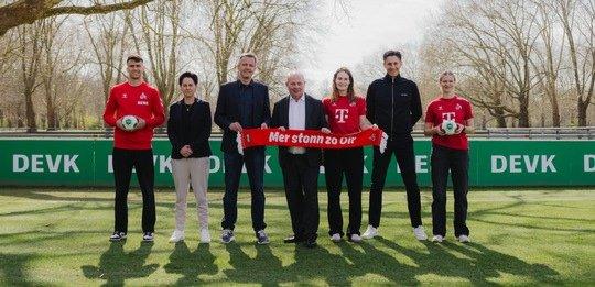 DEVK und 1. FC Köln verlängern ihre Partnerschaft