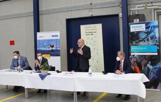Siemens Mobility und SWEG vereinbaren Kooperation im Netz „Ortenau“