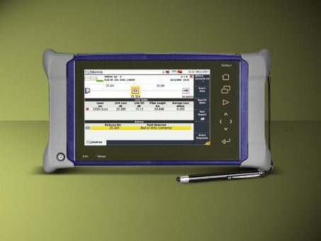 MTS-4000 V2 – benutzerfreundliches Messgerät für FTTx-Netze
