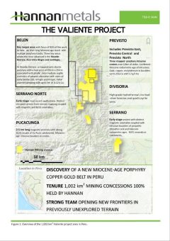 Hannan erhält die behördliche Genehmigung für den Bau eines Bohr-Pads auf dem Belen-Prospekt im Valiente-Projekt in Peru