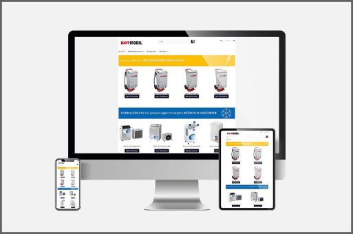 Neu: Hotmobil Online-Shop für mobile Heiz- und Klimageräte