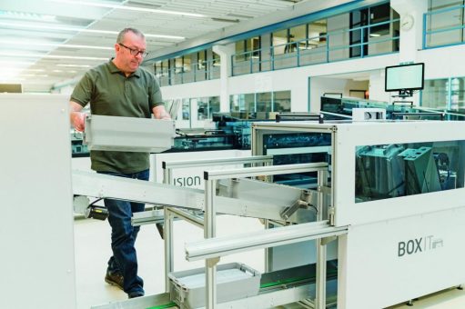 Neues BOXIT-Postboxensystem von BOWE Systec sorgt für Spitzen-Geschwindigkeiten im Mailroom