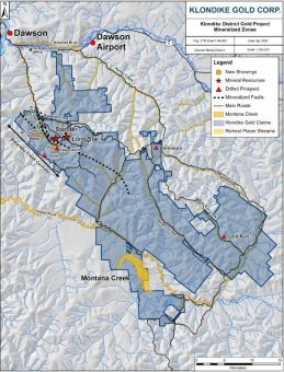 Klondike Gold beginnt mit Explorations- und Bohrarbeiten für 2025